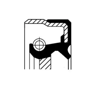 CORTECO 01036358B Retén para ejes, caja de cambios manual