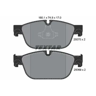 TEXTAR 2507001 Juego de pastillas de freno