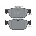 TEXTAR 2507001 Juego de pastillas de freno