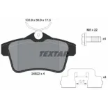 TEXTAR 2492201 Juego de pastillas de freno