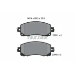 TEXTAR 2280001 Juego de pastillas de freno