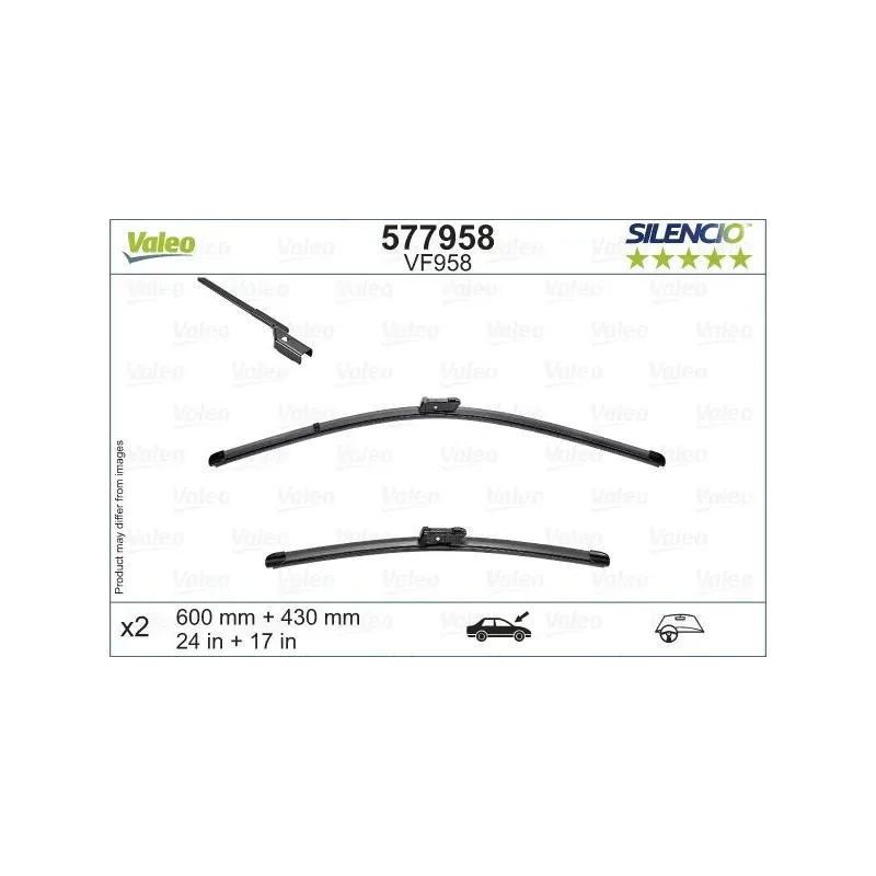 VALEO 577958 Limpiaparabrisas