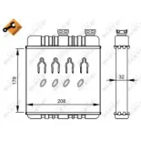 NRF 54279 Radiador de calefacción