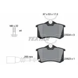 TEXTAR 2382301 Juego de pastillas de freno