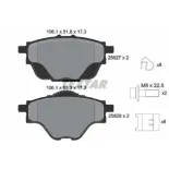 TEXTAR 2582701 Juego de pastillas de freno
