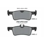 TEXTAR 2596801 Juego de pastillas de freno