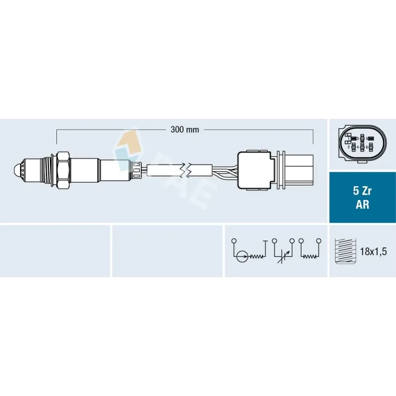 FAE 75115 Sonda Lambda