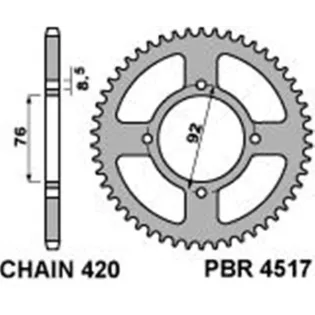 Corona Pit Bike Z 43 Ergal   P4517.43AL