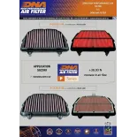 Filtro de aire DNA Suzuki Hayabusa 1300 gen iii P-S13S21-0R