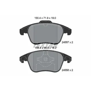 TEXTAR 2455701 Juego de pastillas de freno