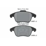 TEXTAR 2455701 Juego de pastillas de freno