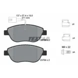 TEXTAR 2370901 Juego de pastillas de freno