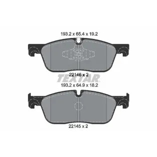 TEXTAR 2214601 Juego de pastillas de freno