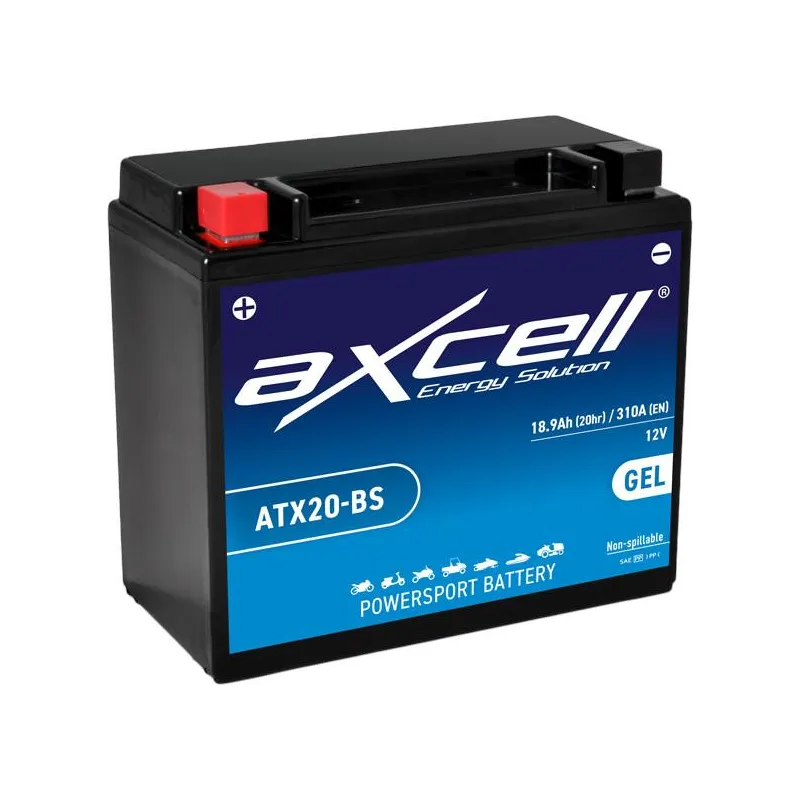 Batería moto Axcell GEL ATX20-BS