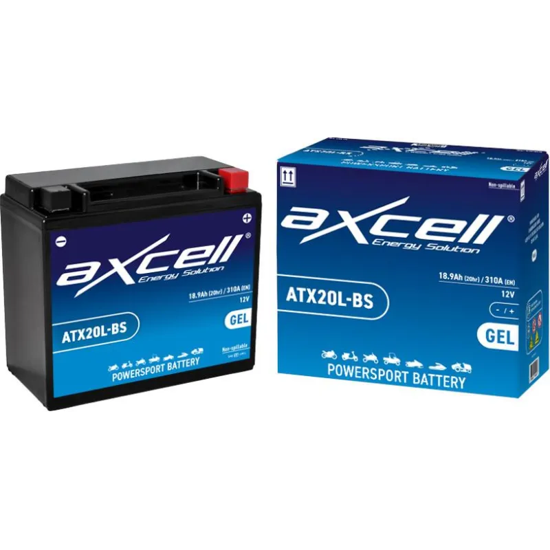 Batería moto Axcell GEL ATX20L-BS