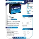 Batería moto Axcell GEL ATX24HL-BSA50-N18L-AA2A3