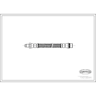 CORTECO 19018894 Tubo flexible de frenos