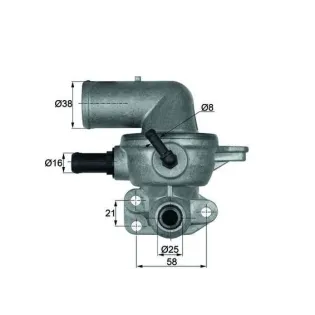 MAHLE TI 133 88D Termostato, refrigerante