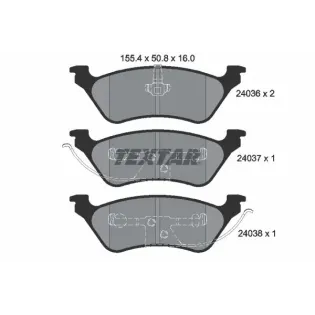 TEXTAR 2403601 Juego de pastillas de freno