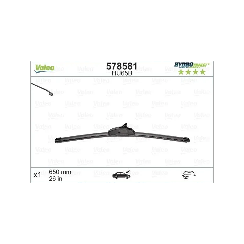 VALEO 578581 Limpiaparabrisas