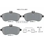 TEXTAR 2430601 Juego de pastillas de freno