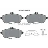 TEXTAR 2430602 Juego de pastillas de freno