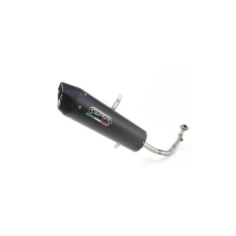 Escape GPR Honda SH 125 2000 04 aluminio negro SCOM.49.1.FUAO