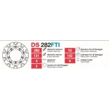 Discos De Freno Delt Burgman 250-400 K3K6K8 - DS282FTI