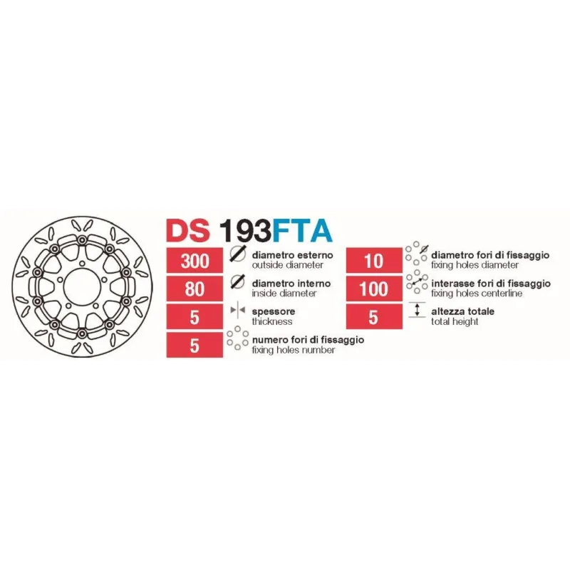 Discos De Freno Delt Kawa Zx6-Er6-Z750 - DS193FTA