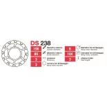 Discos De Freno Delt Ktm 65-80 - DS238