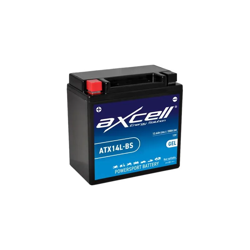 Batería moto Axcell GEL ATX14L-BS