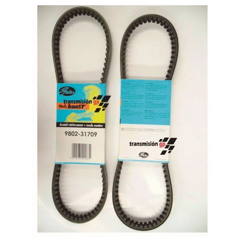 Correa para moto Sym 125 Hd Evo Euro2 Euro3 05 10 Gates 9802 31709