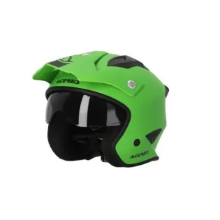 Casco Acerbis Jet Aria 22-06 verde 0025055.133