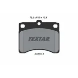 TEXTAR 2078001 Juego de pastillas de freno