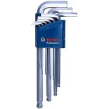 LLave de Espiga Exagonal llaves Allen Bosch 9Ud.  1600A01TH5