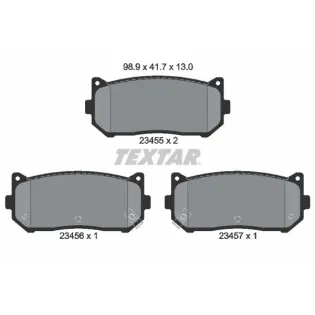 TEXTAR 2345501 Juego de pastillas de freno