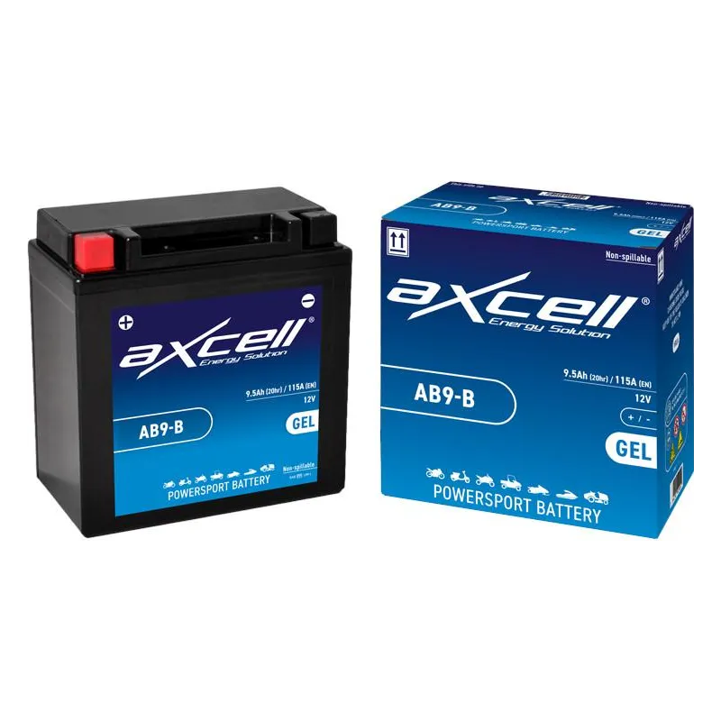 Batería moto Axcell GEL AB9-B