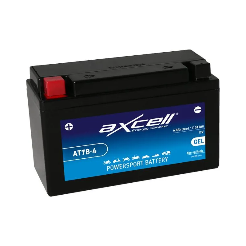 Batería moto Axcell GEL AT7B-4 Batería moto Axcell GEL AT7B-4