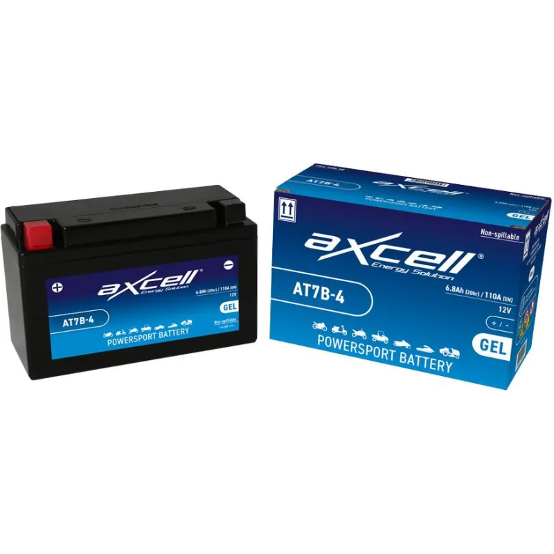 Batería moto Axcell GEL AT7B-4