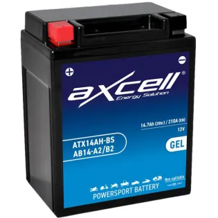 Batería moto Axcell GEL ATX14AH-BSAB14-A2B2