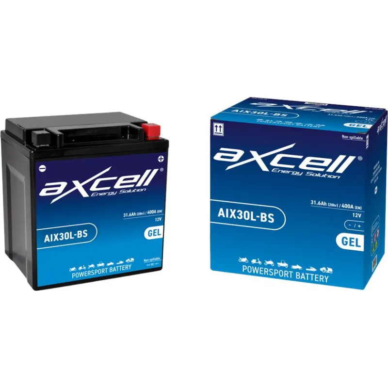 Batería moto Axcell GEL AIX30L-BS