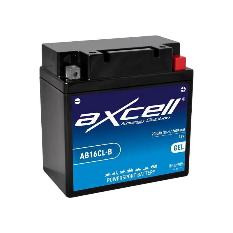 Batería moto Axcell GEL AB16CL-B