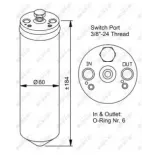 NRF 33028 Filtro deshidratante, aire acondicionado