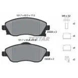 TEXTAR 2322501 Juego de pastillas de freno