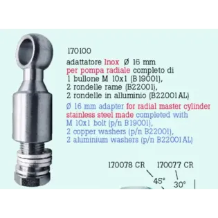 Adaptador para bomba freno FrenTubo 170100