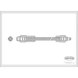 CORTECO 19026704 Tubo flexible de frenos