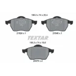 TEXTAR 2162402 Juego de pastillas de freno