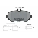 TEXTAR 2307003 Juego de pastillas de freno