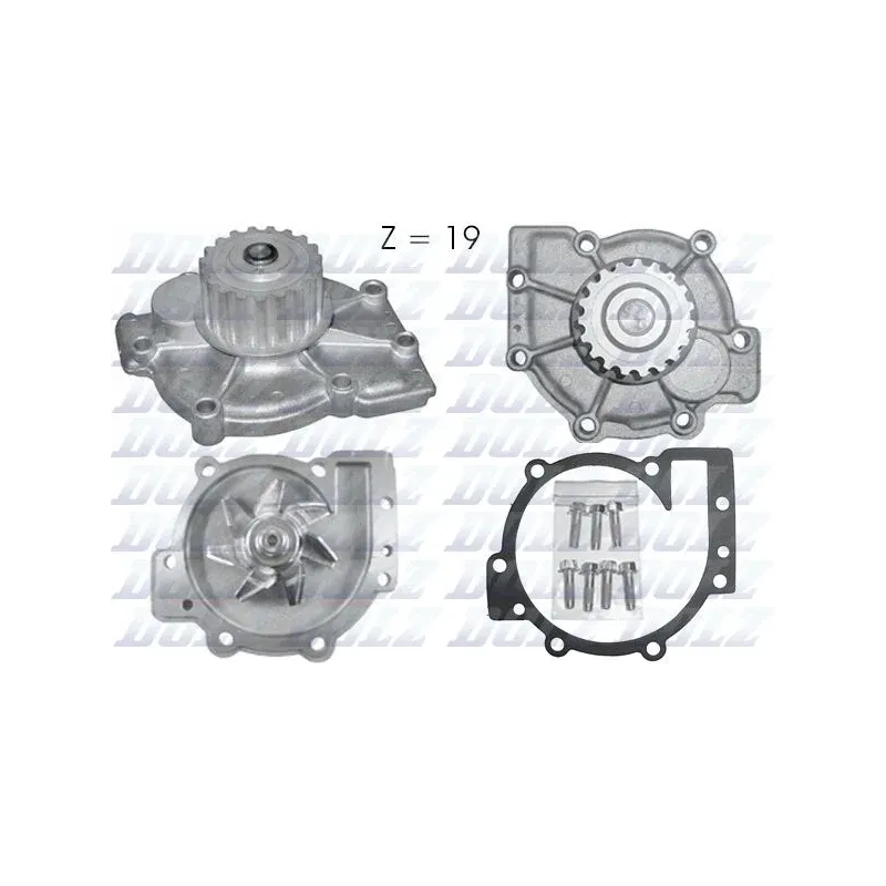 DOLZ R199 Bomba de agua adicional (circuito de agua de refrigeración)