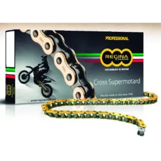 Cadena Regina 420 RH2 Cross Supermotard 124RH2/012 134 pasos - Regina RG420RH2X134